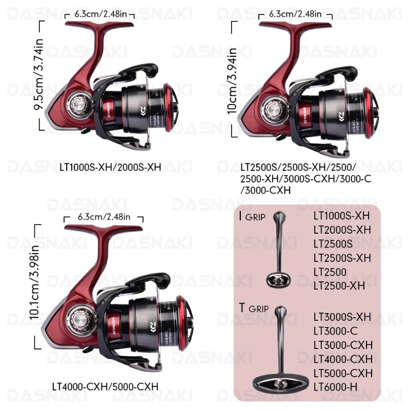 Daiwa Reel Fuego - Mulinello da Pesca Originale DAIWA CS