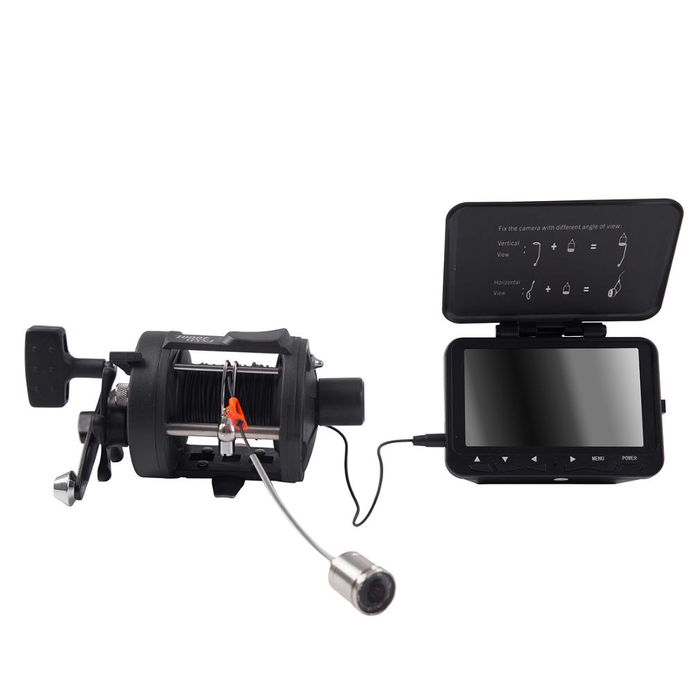 Underwater Camera - Telecamera Subacquea Portatile F06B con Schermo