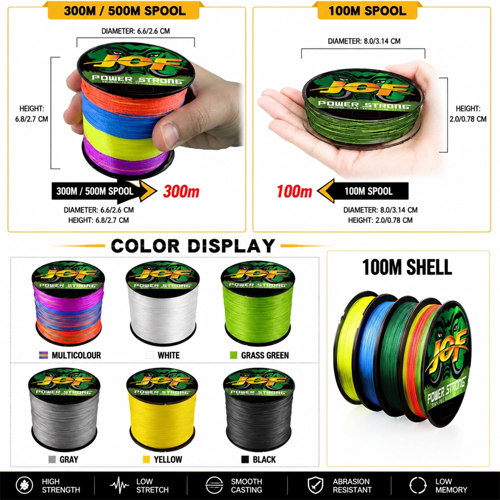 JOF Lenza da Pesca Intrecciata - Fish Finder Cable recensione e prezzo