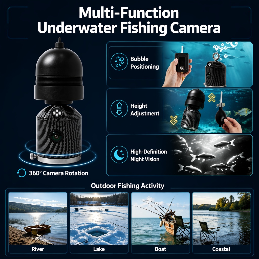 Telecamera portatile per la pe - Fishing Camera recensione e prezzo